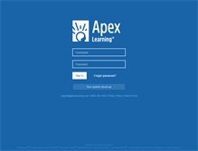 Tablet Screenshot of apexvs.com
